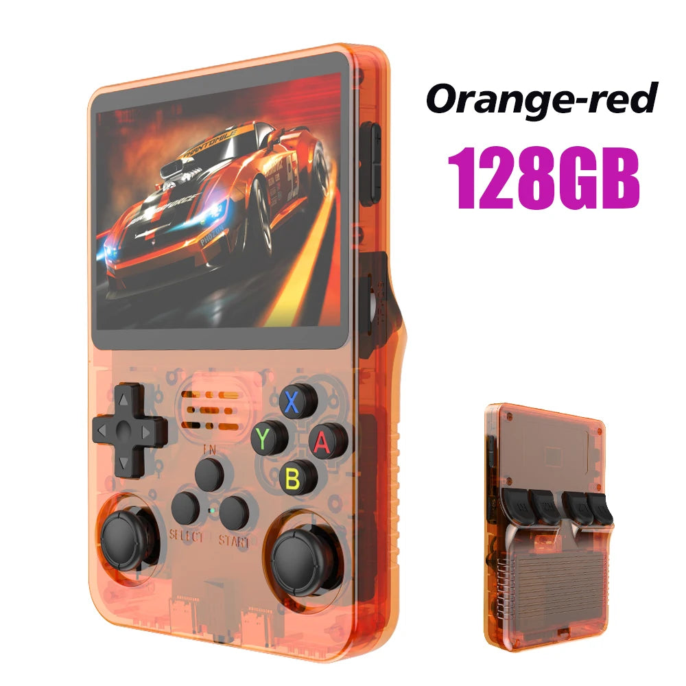 Consola de videojuegos portátil retro R36S de 128 GB