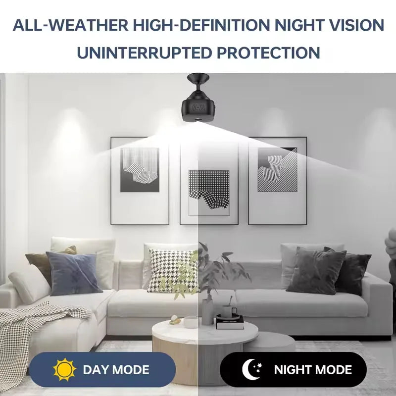 Cámara de seguridad 4K Mini a todo color