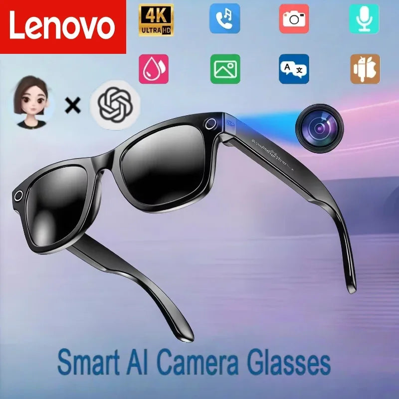 Gafas inteligentes Lenovo 4K HD con IA