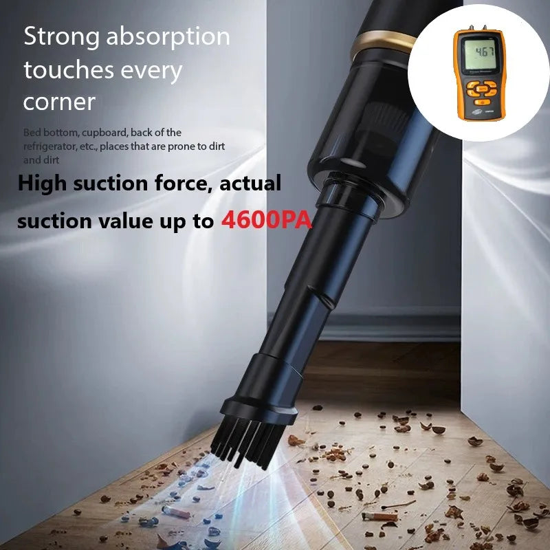 Aspiradora inalámbrica portátil de alta potencia