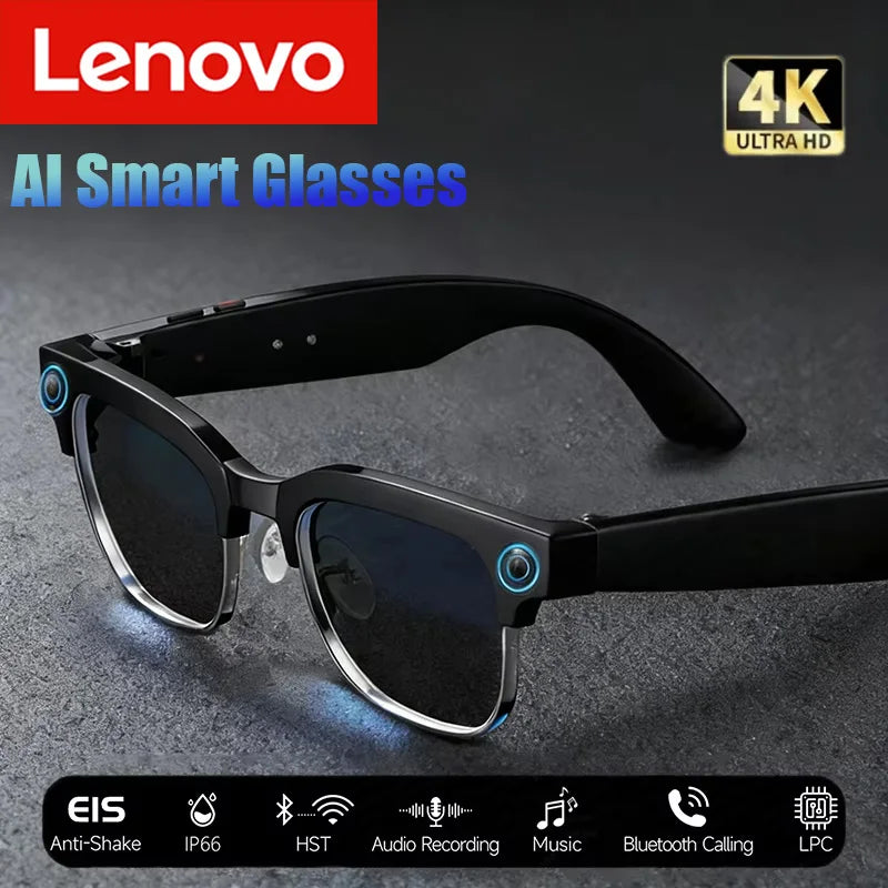 Gafas inteligentes Lenovo 4K HD con IA