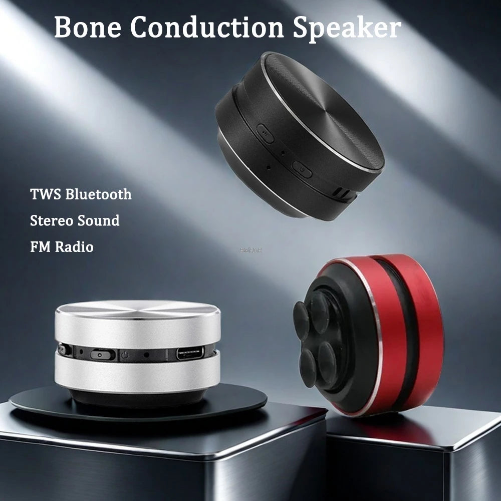 Minialtavoz de conducción ósea con Bluetooth TWS